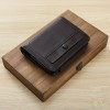 Retro Men's Short Wallet 30% Off Casual Card Bag Multi Card Position Zipper Zero Wallet 