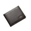 Men's Wallet Short Korean Version Large Capacity Multi functional Wallet Ultra Thin New Card Bag Soft Leather 