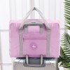 Luggage bag with large capacity, foldable travel bag, portable luggage bag, women's simple short distance trolley, handbag, travel bag 