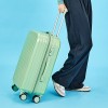 Trolley box, suitcase, travel box, universal wheel zipper, 20, sturdy, durable, password leather box, 24 inches, for both male and female students 