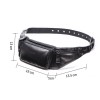 Fashionable genuine leather sports waist bag with a top layer of cowhide multifunctional waist bag for both men and women 