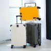 Durable and sturdy luggage, silent universal wheel travel box, aluminum frame trolley box, male and female college student password box 