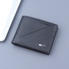 Wallet card bag integrated men's 30% discount wallet large capacity short wallet minimalist men's leather wallet wallet 