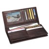New top layer cowhide wallet, hand painted retro leather leisure wallet, handbag, men's leather wallet 