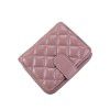 Women's Short Wallet Leather Cute Card Bag Zero Wallet Organ Sheepskin Zipper Small Lingge Women Wallet 