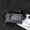Personalized new trendy plaid chest bag for couples, street shoulder bag, waist bag, mobile phone bag 