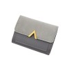 Women's Wallet Short, Large Capacity Women's Wallet Student Small Card Bag Zero Wallet 