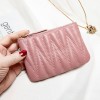 Genuine leather zero wallet, short wallet, sheepskin zipper, thin zipper, short wallet for girls 