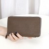 Wallet Women's Long Card Bag Genuine Leather Brand Zero Wallet Women's Cowhide Multi Card Position Handheld Bag Card Set 