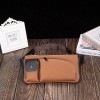 Single Shoulder Men's Chest Bag Crossbody Sports Small Bag Crazy Horse Skin Casual Waist Bag 