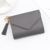 Women's Wallet Short Fashionable Handheld Bag Large Capacity Little Girl Zipper Bag Zero Wallet 
