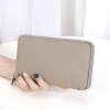Wallet Women's Long Card Bag Genuine Leather Brand Zero Wallet Women's Cowhide Multi Card Position Handheld Bag Card Set 