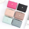 Women's Wallet Short Cartoon Cute Zero Wallet Three fold Coin Bag Women's Small Wallet 