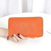 Wallet Women's Long Card Bag Genuine Leather Brand Zero Wallet Women's Cowhide Multi Card Position Handheld Bag Card Set 