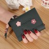 Women's Wallet Short Creative Fashion Wallet Student Buckle Zero Wallet 