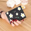 Women's Wallet Short Creative Fashion Wallet Print Buckle Zero Wallet 