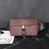 Retro frosted chest bag, men's trendy and fashionable shoulder bag, casual crossbody bag, backpack, men's waist bag 