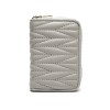 Card Bag Women's Organ Card Bag Pure Leather Pleated Sheepskin Small and Cute Zero Wallet Women's Genuine Leather Wallet 