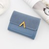 Women's Wallet Short, Large Capacity Women's Wallet Student Small Card Bag Zero Wallet 
