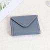 Genuine leather short style 30% discount small women's wallet minimalist organ card bag mini cowhide buckle handbag 