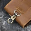 Men's Genuine Leather Waist Bag Crazy Horse Skin Men's Wear Belt Hanging Bag Genuine Leather Phone Bag 