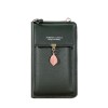 Large capacity, multifunctional, fashionable and minimalist leaf single shoulder small bag, crossbody mobile phone bag for women 