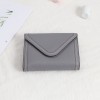 Genuine leather short style 30% discount small women's wallet minimalist organ card bag mini cowhide buckle handbag 