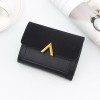 Women's Wallet Short, Large Capacity Women's Wallet Student Small Card Bag Zero Wallet 