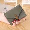 Women's Wallet Small 30% Discount Short Fashion Leather Bag Handheld Bag Multi Card Card Bag Multi functional Wallet 