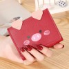 Women's Wallet Short Creative Fashion Wallet Minimalist Buckle Zero Wallet 