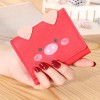 Women's Wallet Short Creative Fashion Wallet Minimalist Buckle Zero Wallet 