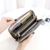 Wallet Women's Long Card Bag Genuine Leather Brand Zero Wallet Women's Cowhide Multi Card Position Handheld Bag Card Set 