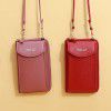 Large capacity, multifunctional, solid color, fashionable and minimalist one shoulder small bag, crossbody mobile phone bag for women 