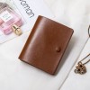 True pickup bag, women's short style, three fold short clip, buckle, zero wallet, vintage driver's license wallet 