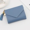 Women's Wallet Short Fashionable Handheld Bag Large Capacity Little Girl Zipper Bag Zero Wallet 
