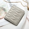 Card Bag Wallet Genuine Leather Women's Sheepskin Money Bag Card Cover Mini Small and Thin Zero Wallet Women's 