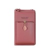 Large capacity, multifunctional, fashionable and minimalist leaf single shoulder small bag, crossbody mobile phone bag for women 