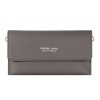 Multi functional solid color fashionable and minimalist touch screen single shoulder small bag, crossbody mobile phone bag for women 
