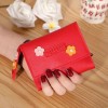 Women's Wallet Short Creative Fashion Wallet Student Buckle Zero Wallet 