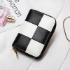 True pickup bag, women's short card clip, woven small card bag, cute mini multi slot organ, simple zero wallet 