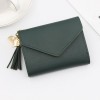 Women's Wallet Short Fashionable Handheld Bag Large Capacity Little Girl Zipper Bag Zero Wallet 