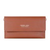 Multi functional solid color fashionable and minimalist touch screen single shoulder small bag, crossbody mobile phone bag for women 
