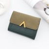 Women's Wallet Short, Large Capacity Women's Wallet Student Small Card Bag Zero Wallet 