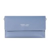 Multi functional solid color fashionable and minimalist touch screen single shoulder small bag, crossbody mobile phone bag for women 
