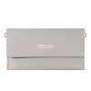 Multi functional solid color fashionable and minimalist touch screen single shoulder small bag, crossbody mobile phone bag for women 