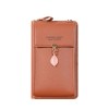 Large capacity, multifunctional, fashionable and minimalist leaf single shoulder small bag, crossbody mobile phone bag for women 