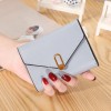 Women's Wallet Small 30% Discount Short Fashion Leather Bag Handheld Bag Multi Card Card Bag Multi functional Wallet 