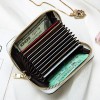 Card Bag Women's Organ Card Bag Pure Leather Pleated Sheepskin Small and Cute Zero Wallet Women's Genuine Leather Wallet 