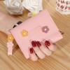 Women's Wallet Short Creative Fashion Wallet Student Buckle Zero Wallet 
