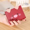 Women's Wallet Short Creative Fashion Wallet Minimalist Buckle Zero Wallet 